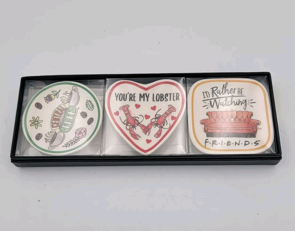 Friends Mini 3pcs Ceramic Dish Set