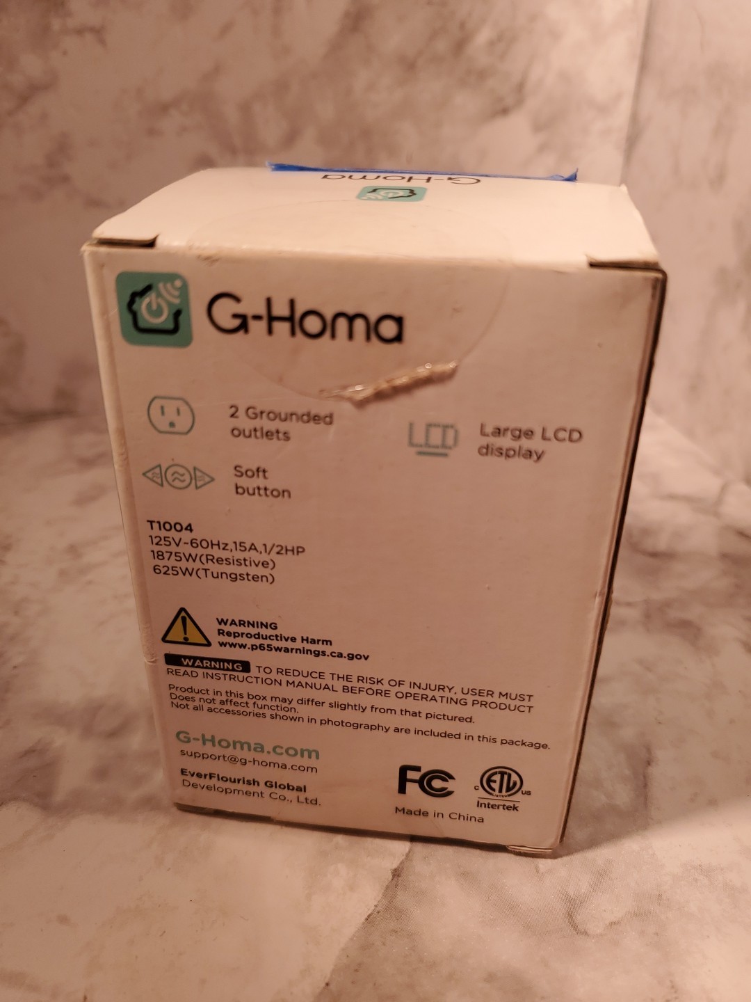 G-HOMA CLOCK DIGITAL TIMER