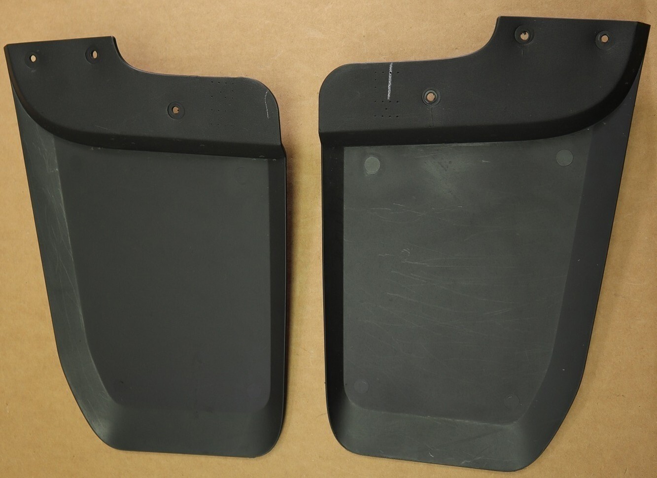 Ford F550 Super Duty Front Mud Flaps 2017-2026 OEM HC3Z16A586AB HC3Z16A586AA