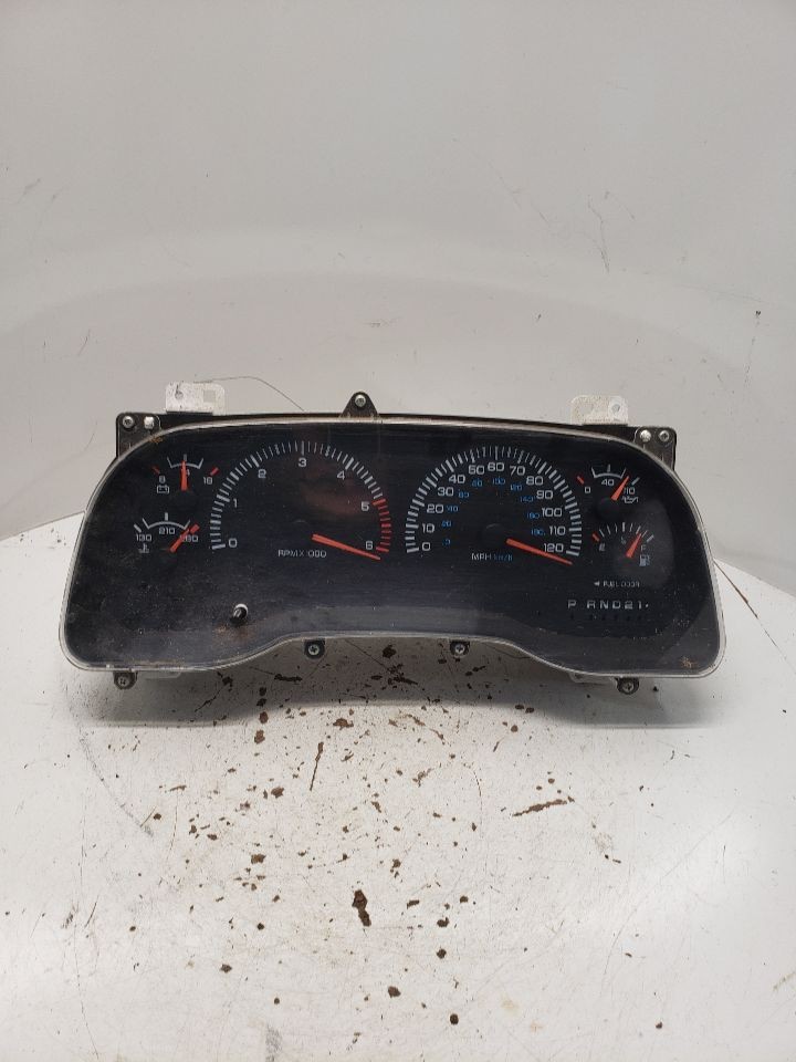 Used Speedometer Gauge fits: 2001 Dodge 1500 PICKUP cluster tachometer AT MPH Gr