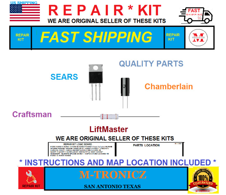 REPAIR KIT  For  LOGIC BOARD  Craftsman  Model   139.53977SRT