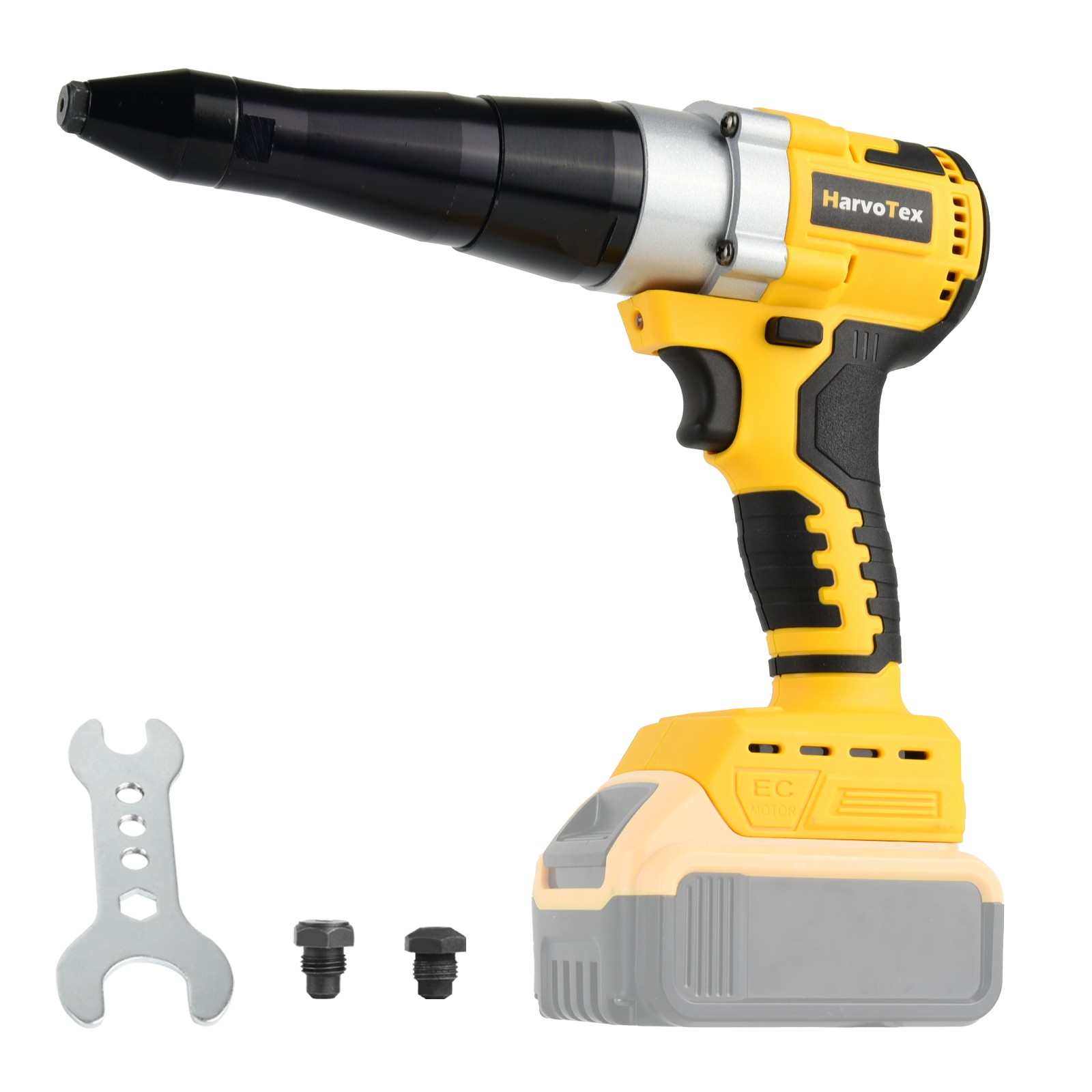 Cordless Brushless Rivet Gun for DeWalt 20V Battery,Electric Rivet Gun Tool Only