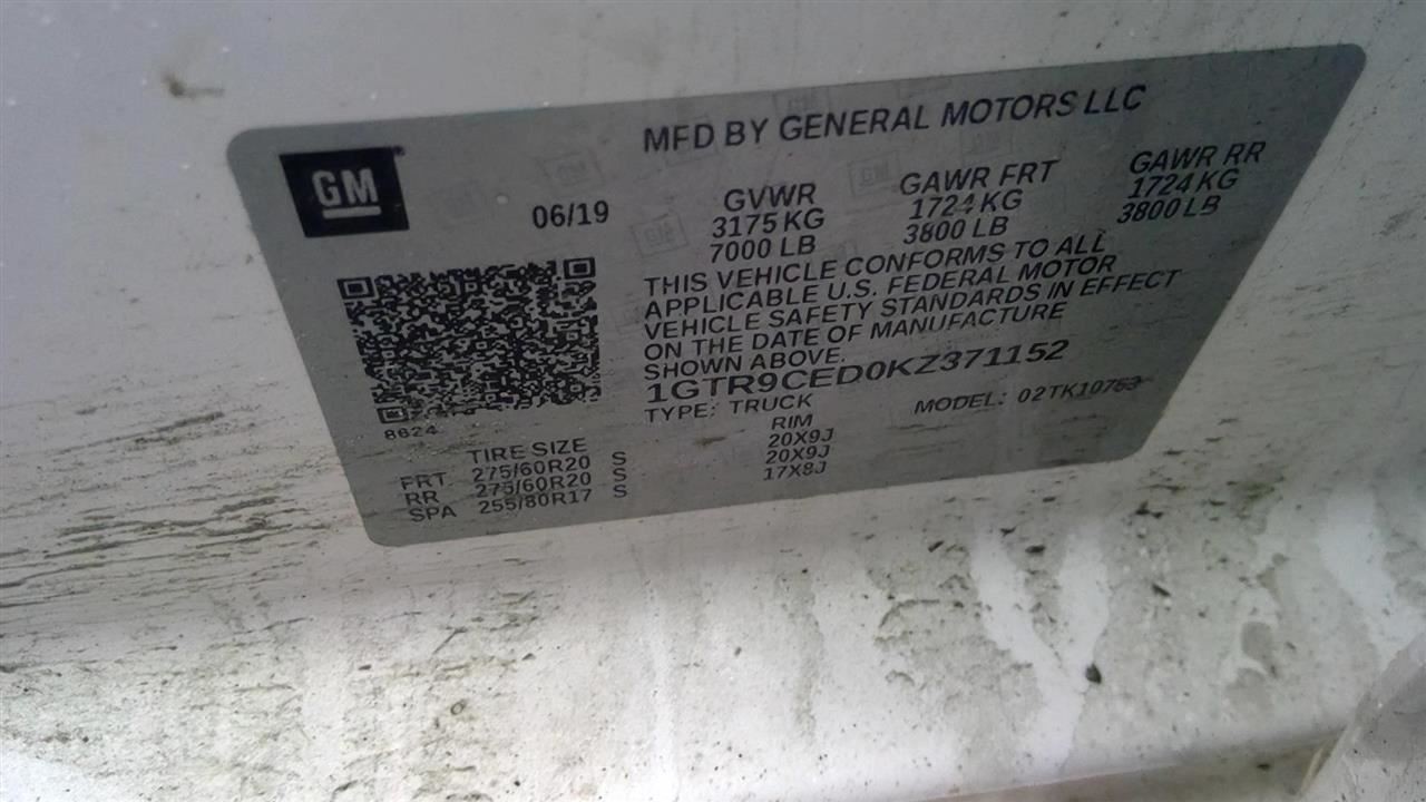 SIERRA150 2019 Glove Box 2074436