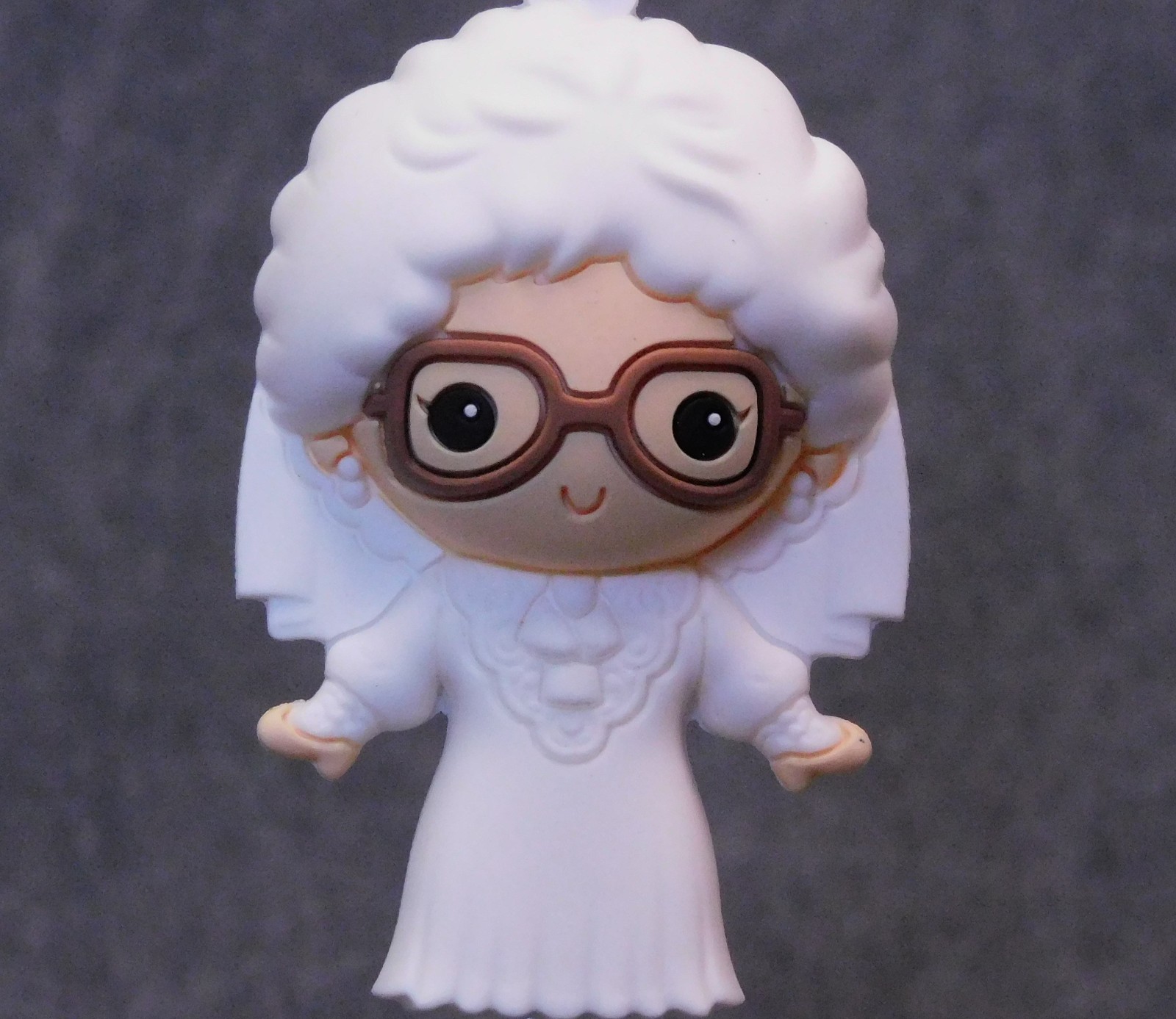 Golden Girls NEW * Wedding Dress Sophia Clip * Blind Bag Series 8 Key Monogram