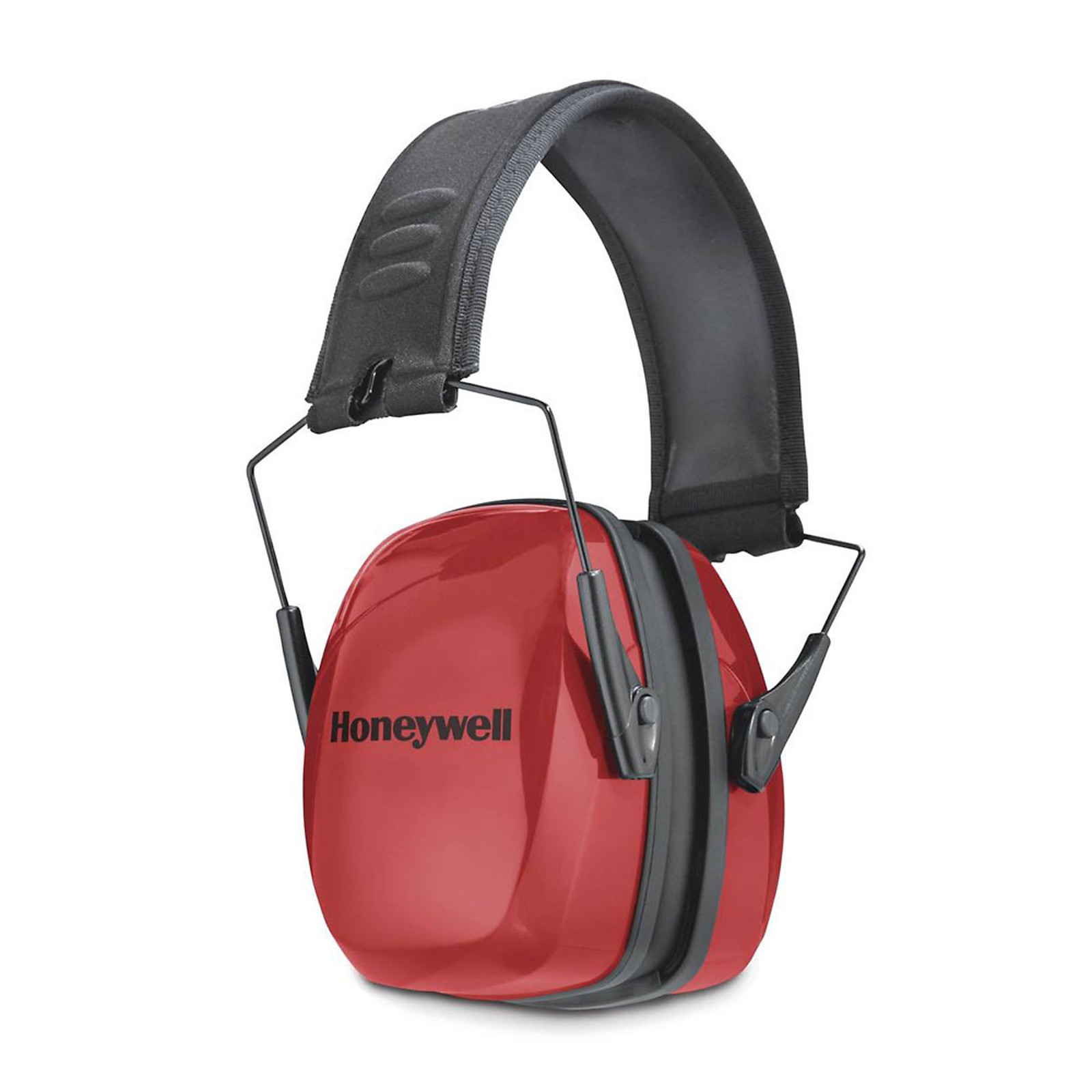 Honeywell Low-Profile Hearing Protection, 27dB NRR, Red, Model #RWS-53007