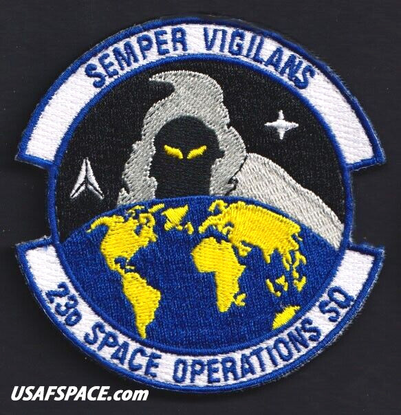 USAF 23rd SPACE OPERATIONS SQUADRON - AIR FORCE 3.75" PATCH on VEL