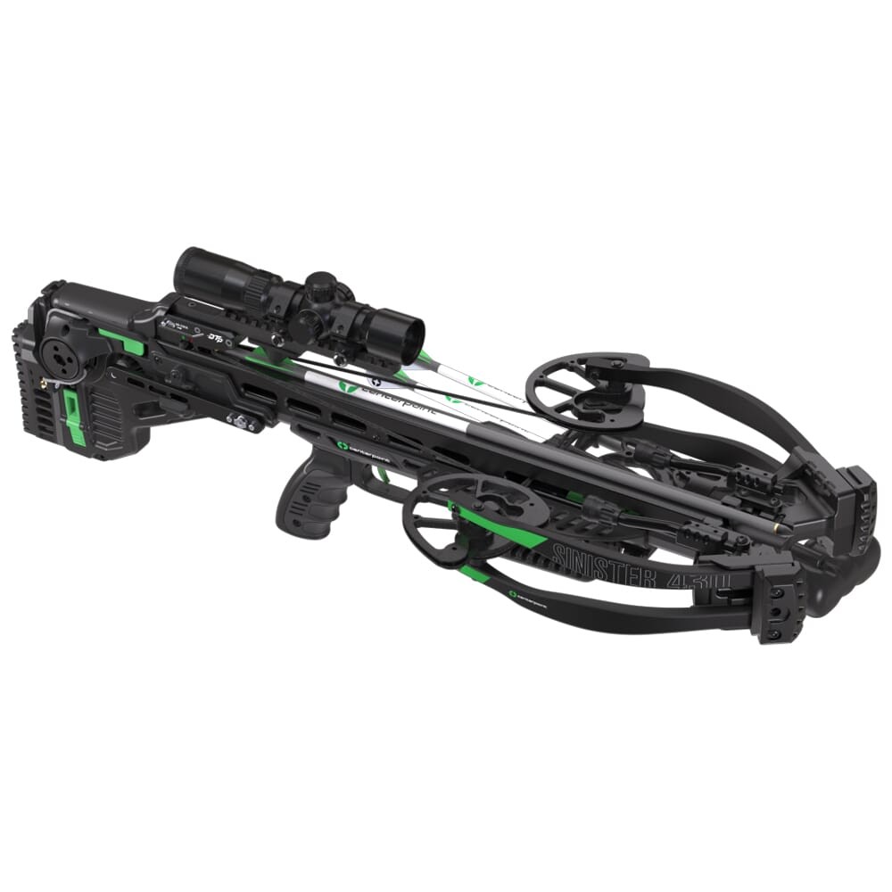 Centerpoint Sinister 430D Crossbow 430 FPS with Scope & Quiver (C0021)