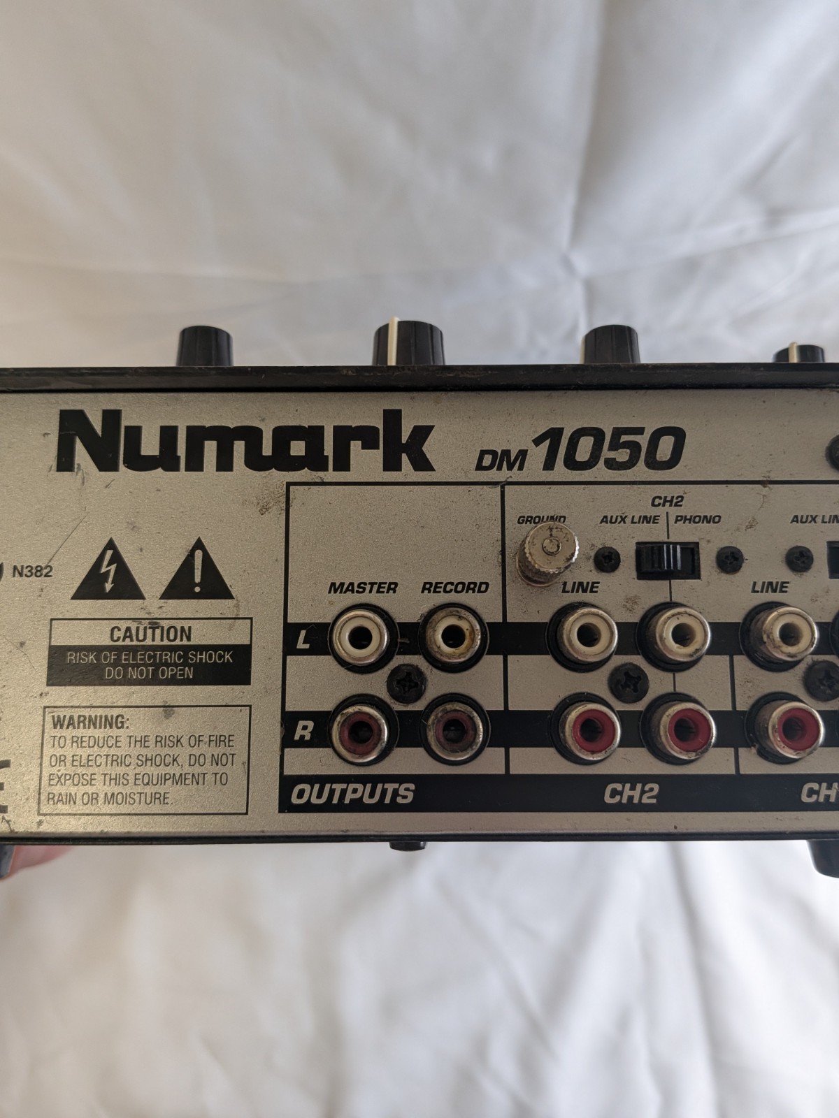 Numark DM1050 Mixer DJ Equipment Used UNTESTED Read
