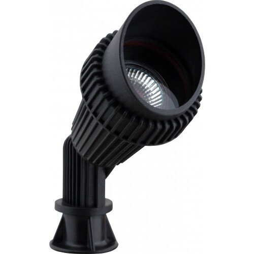 Orbit FG1021-BK FIBER GLASS SPOT LIGHT W/ HOOD BLACK FOR MR16 LAMPS OR LED
