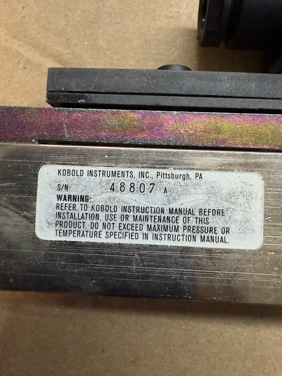 Kobold 41R57 Flow Meter Switch