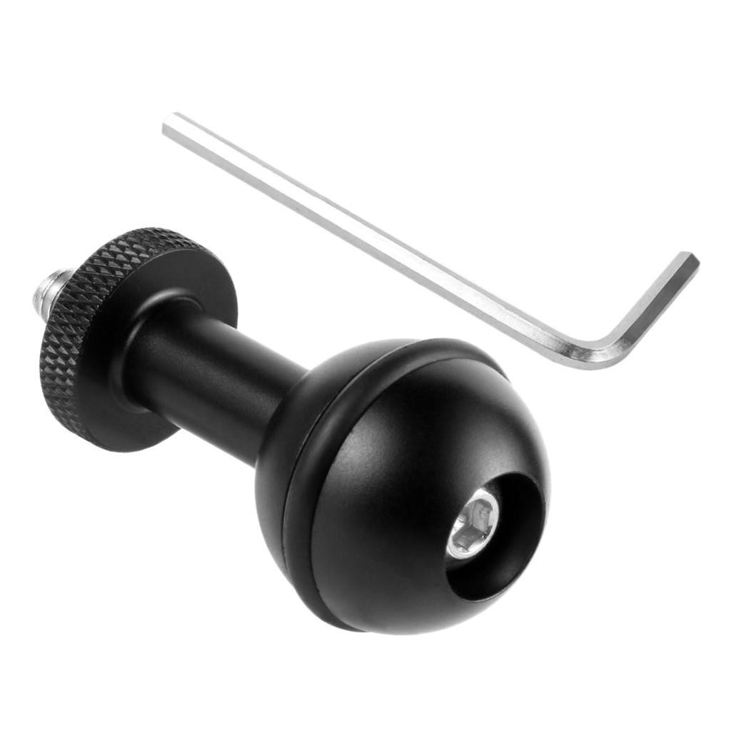 1" Ball Adapter Extension 1/4" Screw Camera System for Diving Arm