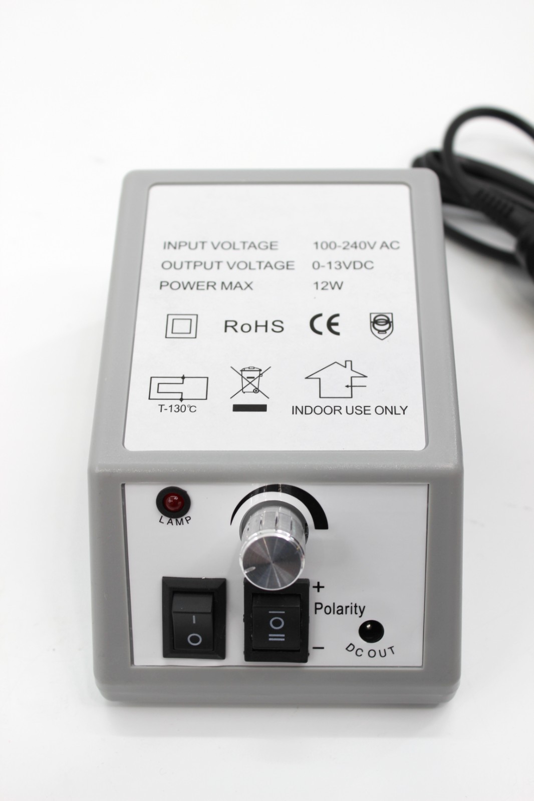 Electric Nail Drill Machine with Handpiece, Bits & Sanding Bands