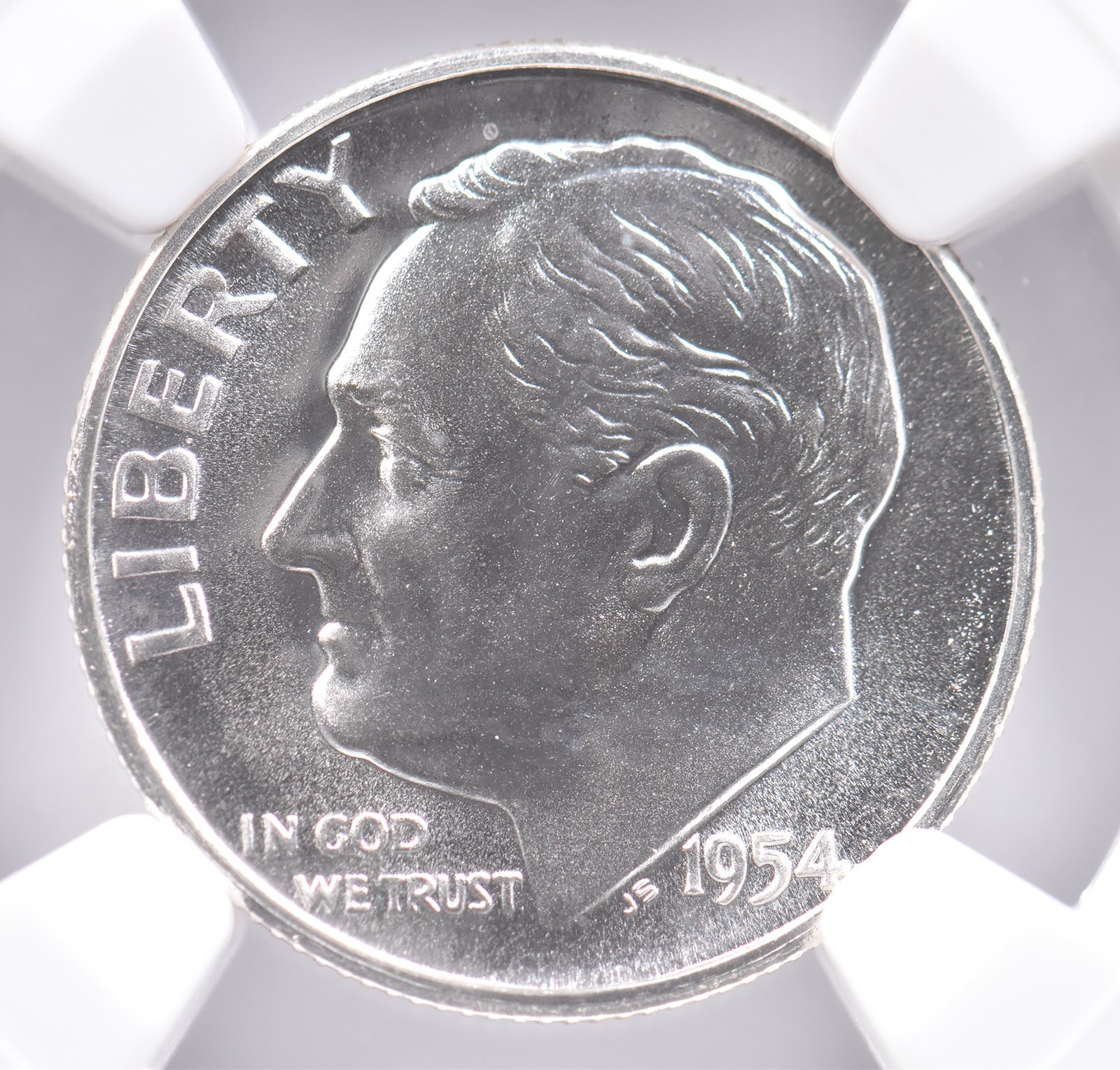 1954 Roosevelt Dime PF68 NGC Special Label