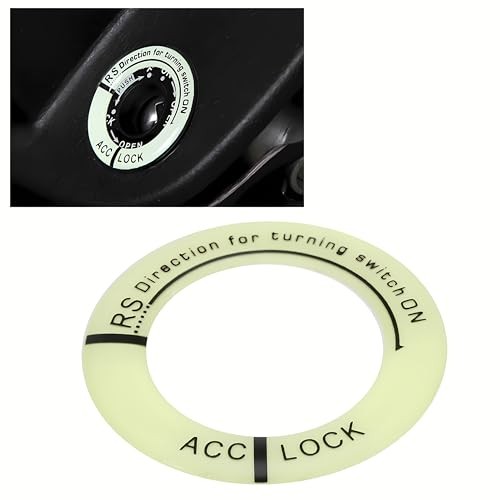 Ignition Switch Decoration Ring Car Motorcycle Luminous Ignition Start Stop
