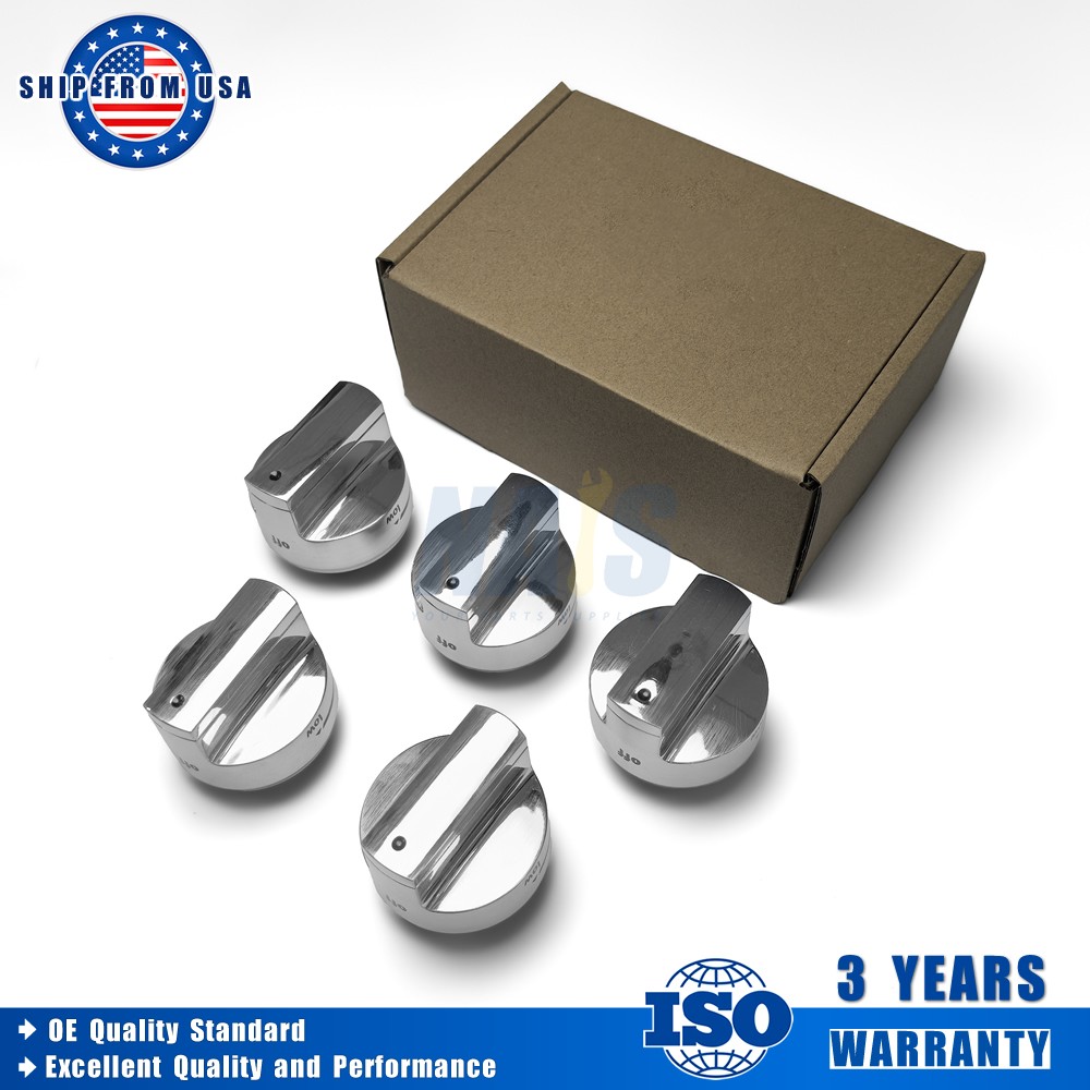 5X W11101439 NEW ERP Range Surface Burner Knob for Maytag MGR6600FZ1 MGR6600FW0
