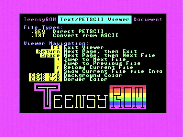 TeensyROM+ (v0.4) w/Case & Loaded SD: Multi-capable Cartridge for C64/128