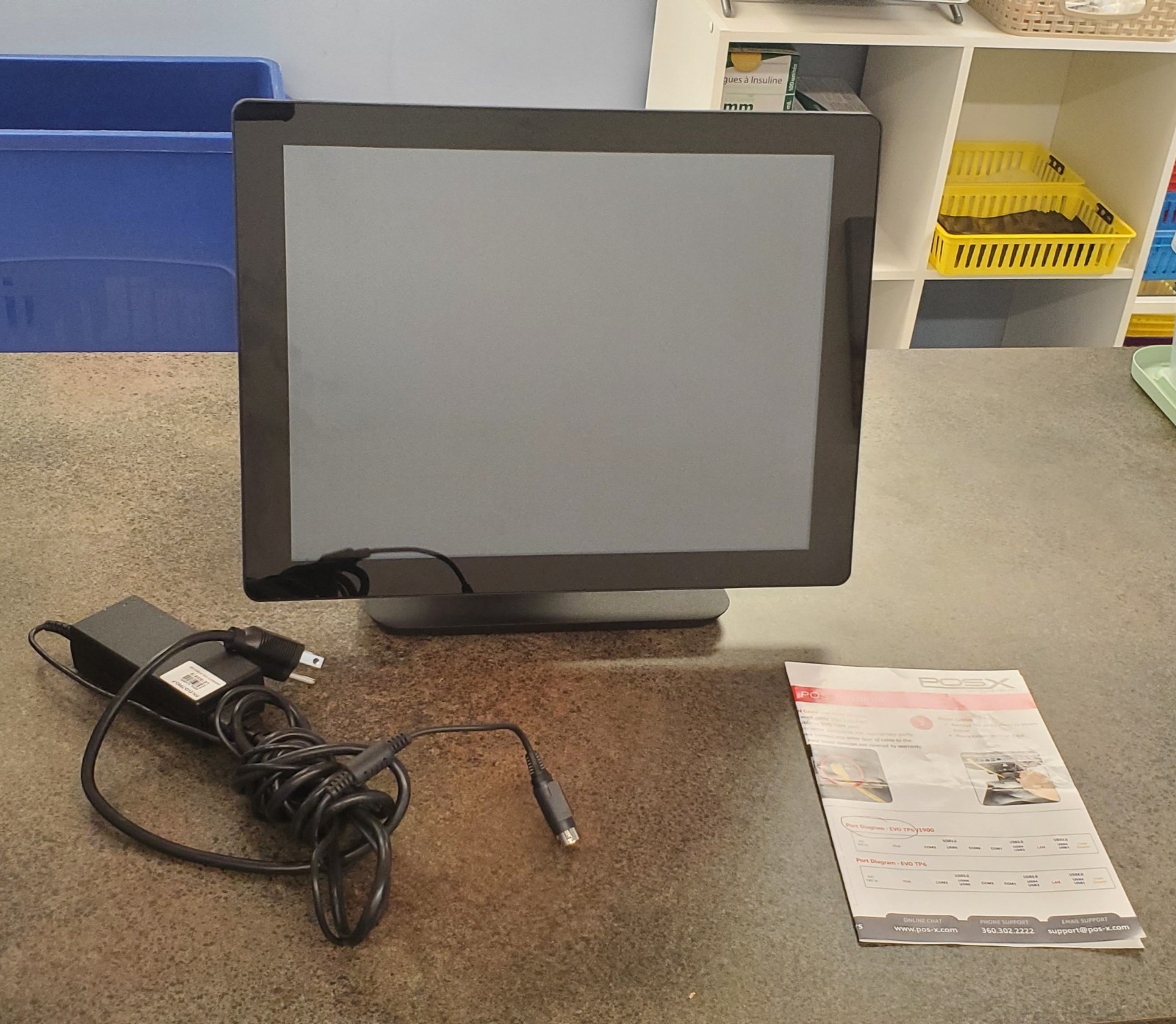 POS-X EVO TP6 15" Touchscreen POS J1900 With Stand And Cord