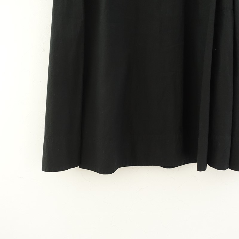 [Margaret Howell] [Size 1] Side Tuck Flare Long Skirt