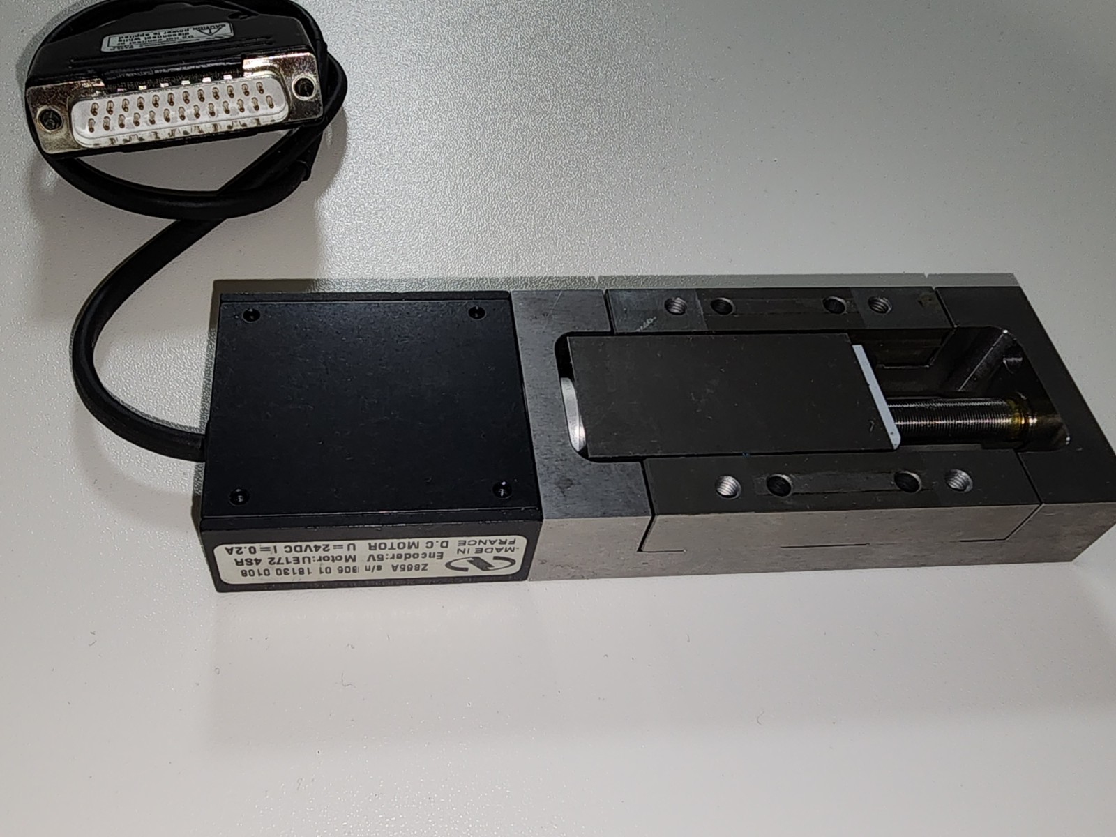 Lightly Used Fully Tetsted Newport Motorized Linear Stage Encoder MFA-CC Z865