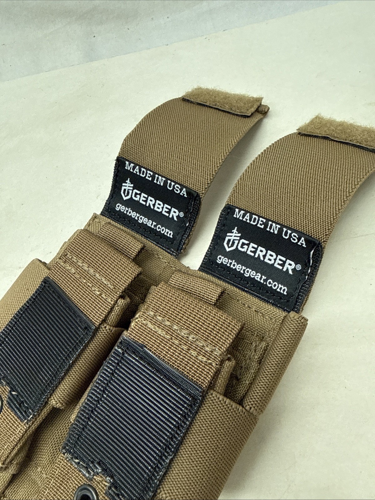 Gerber Multipurpose Utility Tool Flashlight Pouch Coyote Brown