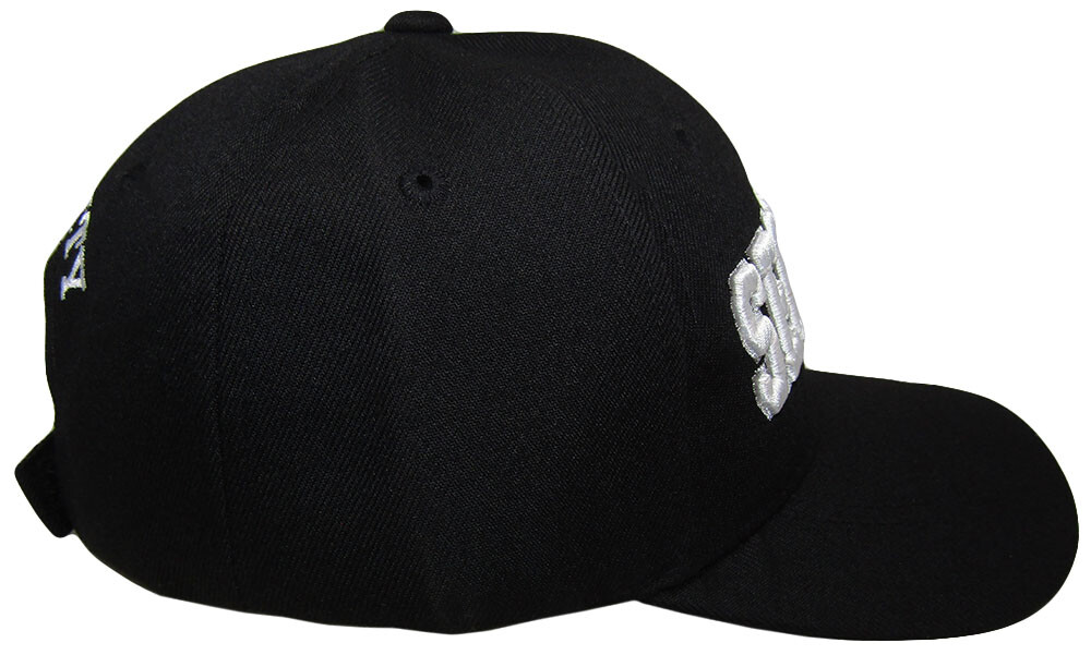 (2 PACK) Security Hat Officer Guard Baseball Cap Adjustable Black Hat Headwear