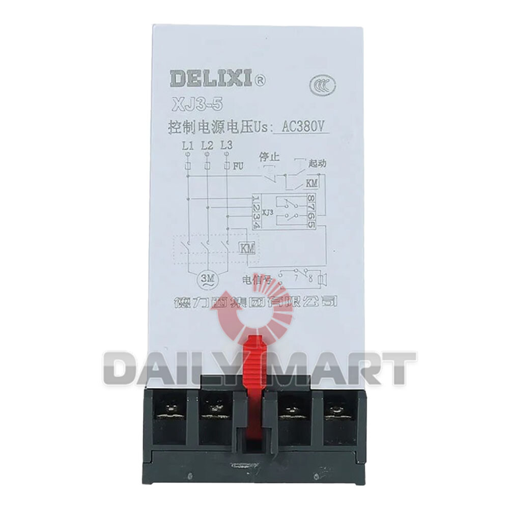New In Box DELIXI XJ3-5 Motor Protector 380V