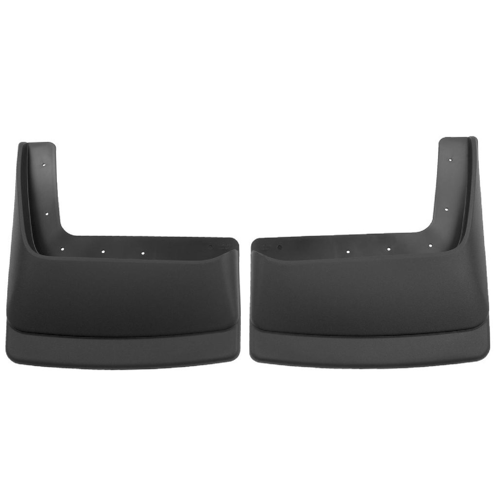 Husky Liners Rear Black Thermoplastic Mud Guards for 03-09 Dodge Ram 3500 Dually