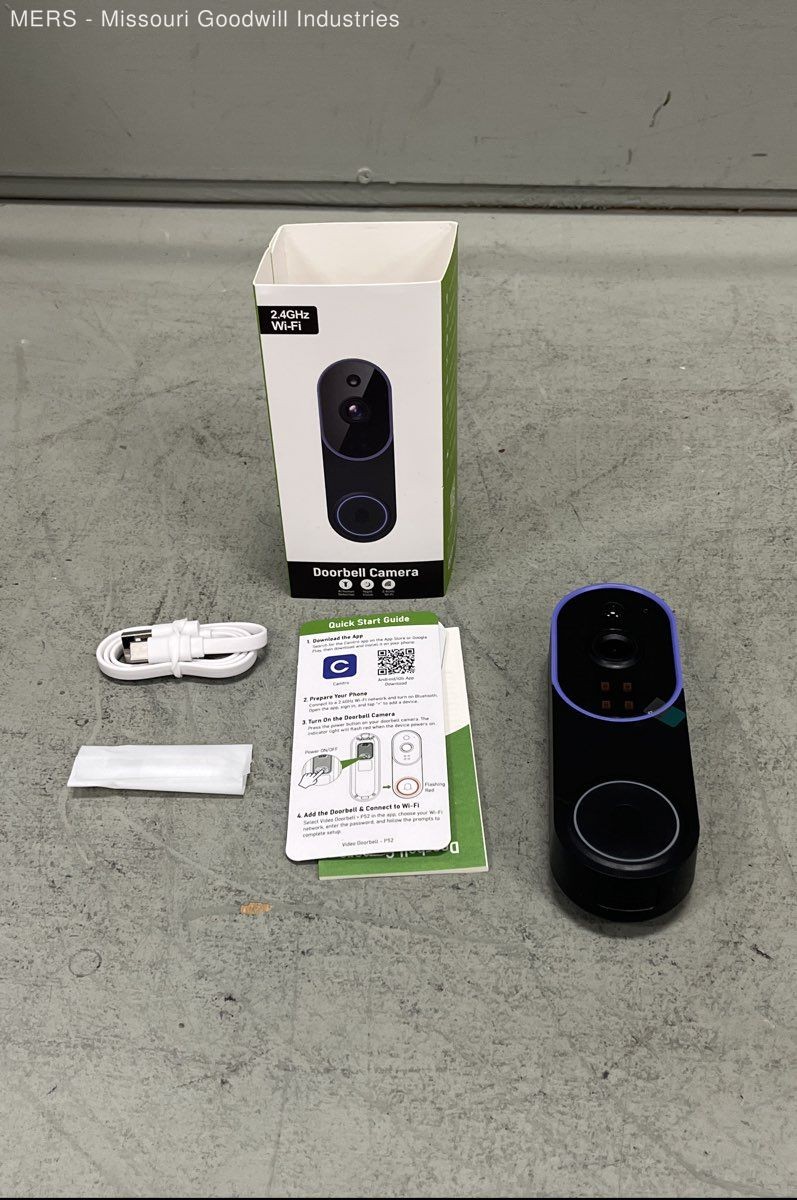 Camtro P52 Wireless Video Doorbell Camera 2.4GHz Wi-Fi Smart Home Security