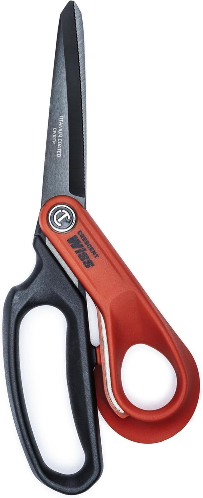 XL Handle Titanium Coated Multi Scissors Serrated Blades Right Hand Use