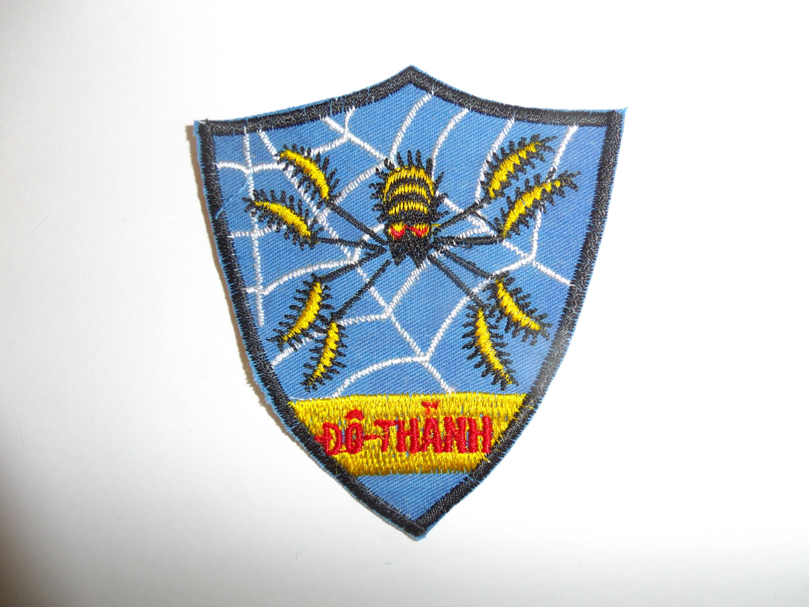 b8756 RVN Vietnam National Field Force Police Patch Spider Do Thanh CSDC IR6B