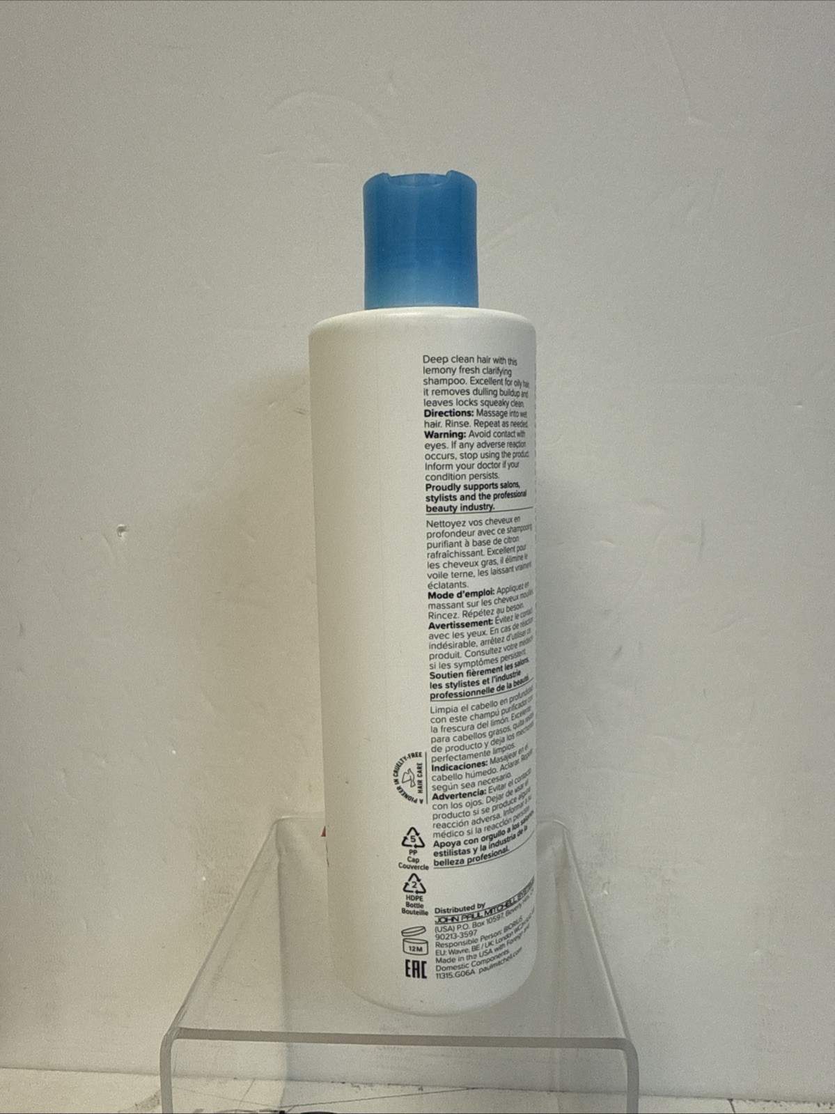 Paul Mitchell Clarifying Hair Shampoo Two 16.9 oz New 100% Authentic