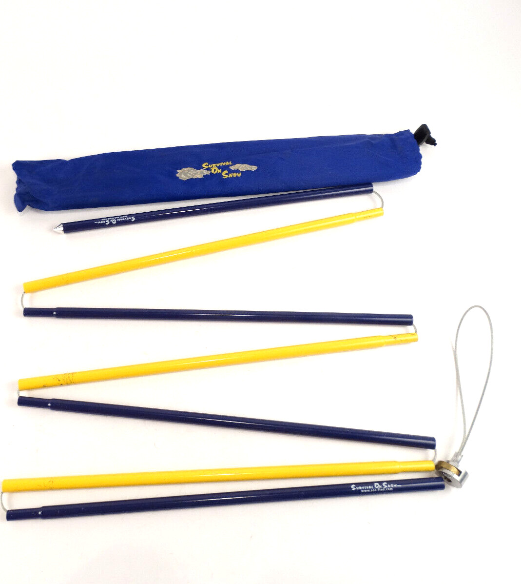 Survival on Snow 110" Avalanche Probe (purple/yellow)