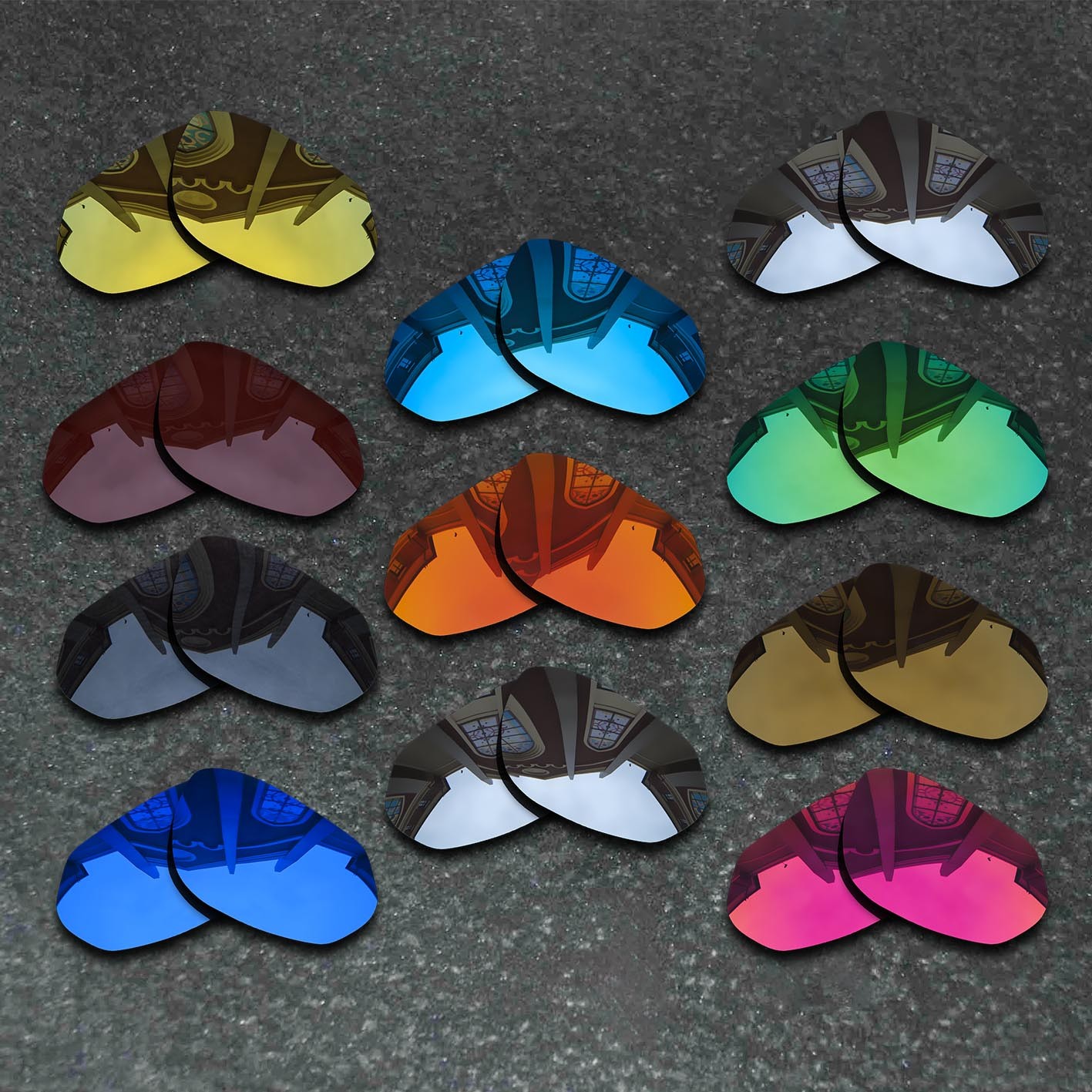Replacement Lenses For-Oakley Wire Tap 2.0 OO4145-Variety choices