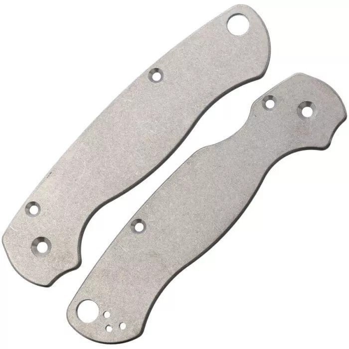 August Engineering For Spyderco Classic Scales Titanium Construction - AE-1921