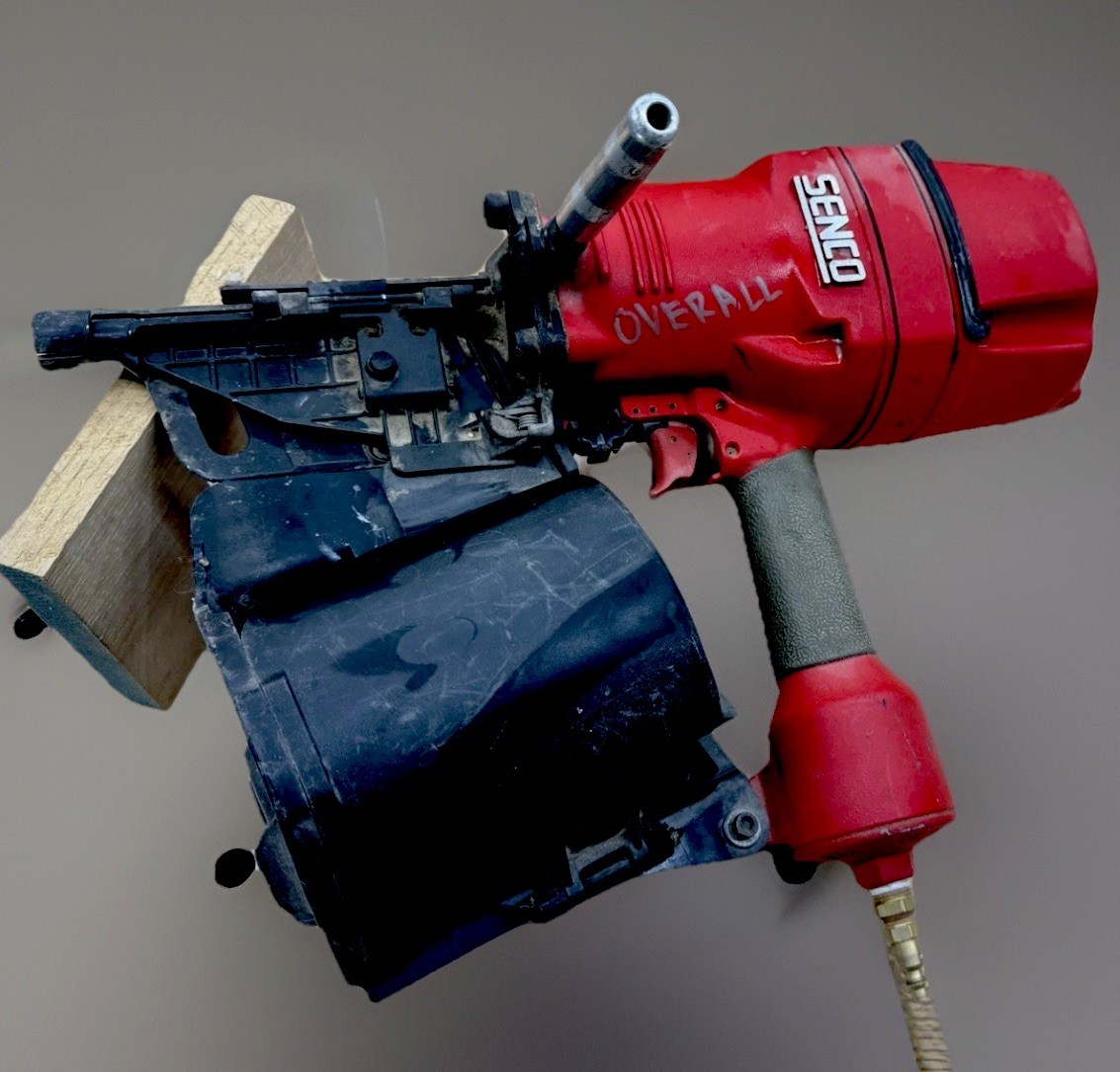 Senco PalletPro 130 or 130XP coil nailer, designed for heavy-duty applications.