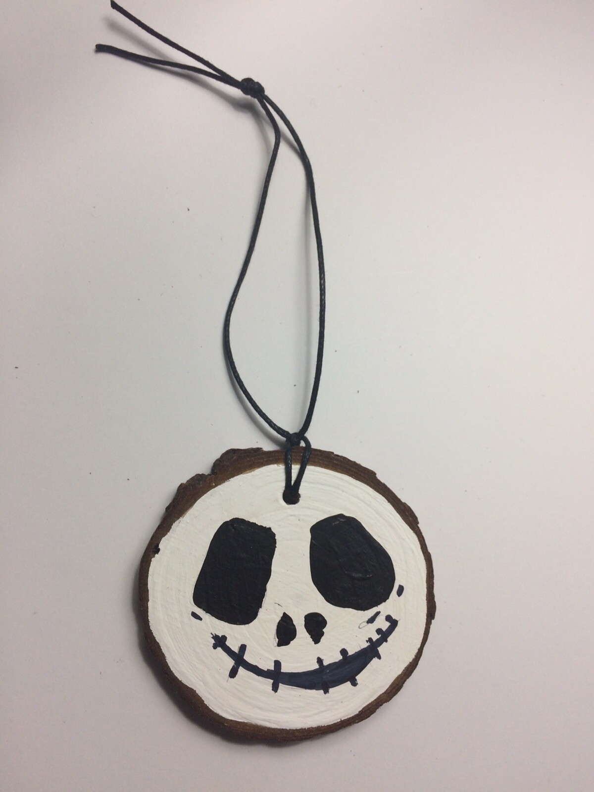 Hand Painted Jack Skellington Nightmare Before Christmas Ornament Halloween