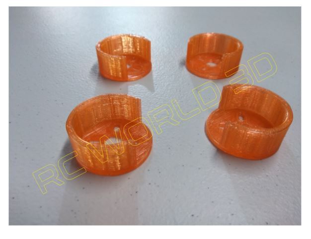 QUADCOPTER BRUSHLESS MOTOR MOUNT/BASE PROTECTOR 4PCS 3D PRINTED PLA HI-PRO
