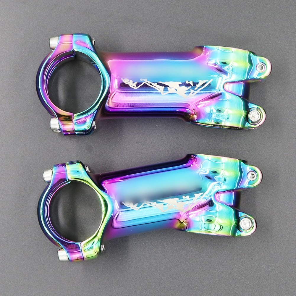 Short Stem Bicycle Handlebar Extender in Bright Colors for Comfortable Riding