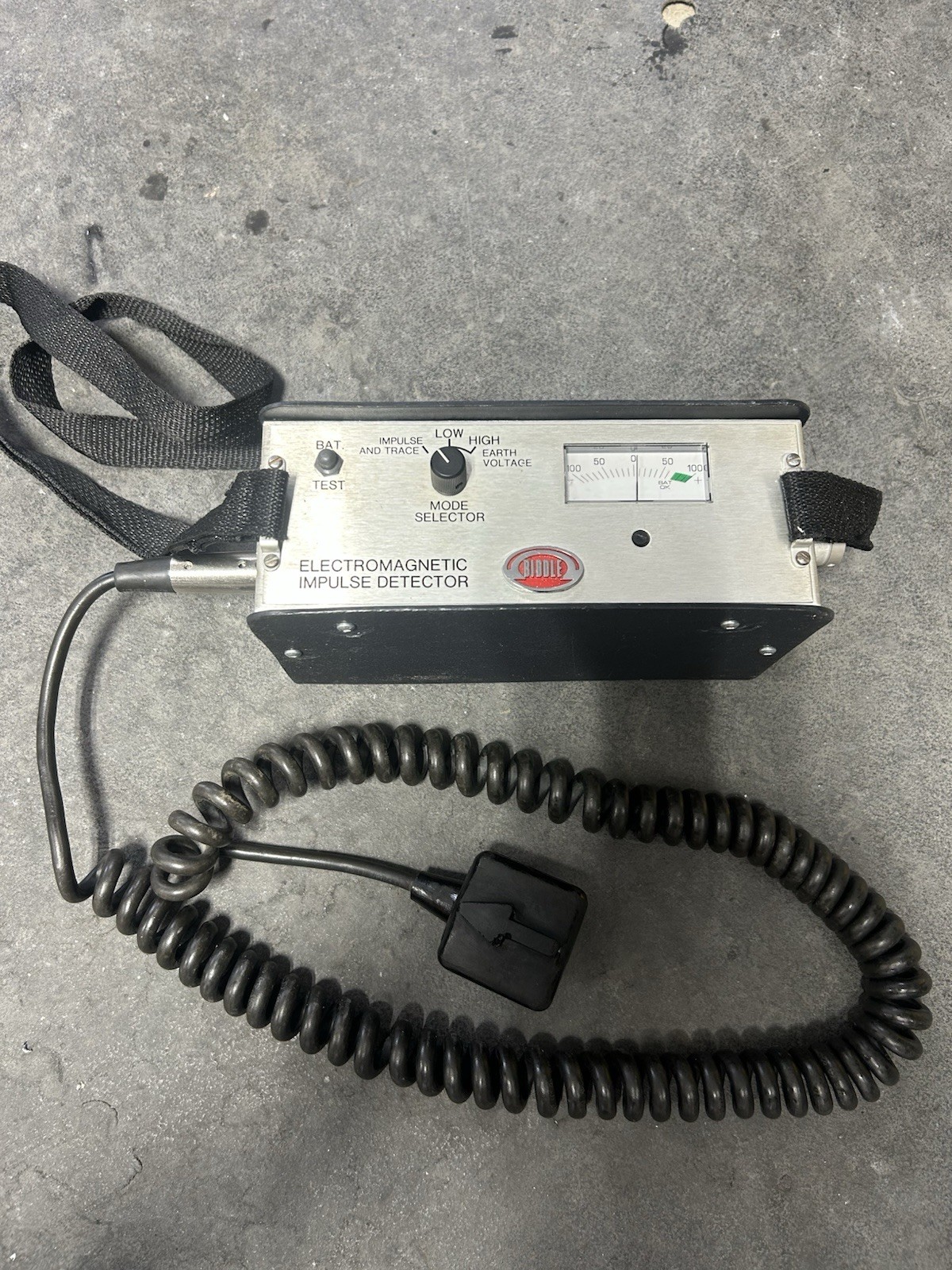 BIDDLE MEGGER 651113 ELECTROMAGNETIC IMPULSE DETECTOR