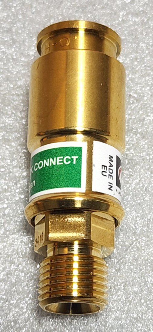 Harris Ascend VIPR Quick Connect Coupling Oxygen Regulator Fitting 9/16 (Qty 2)