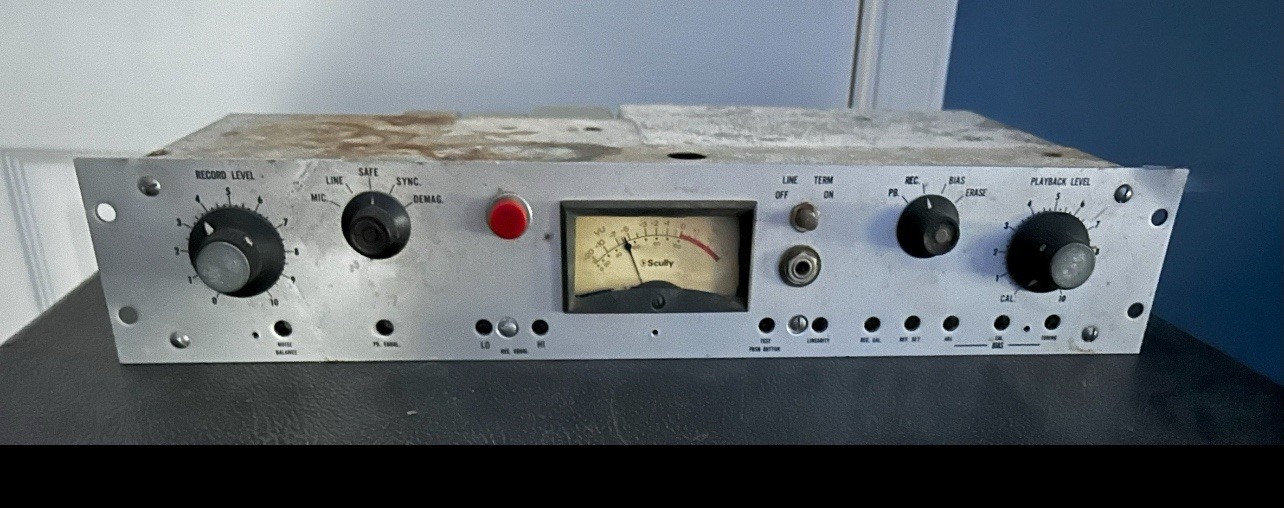 Scully 280—Microphone/Line-Preamplifier—FOR PARTS-w/UTC Transformers—A-18 & A-39