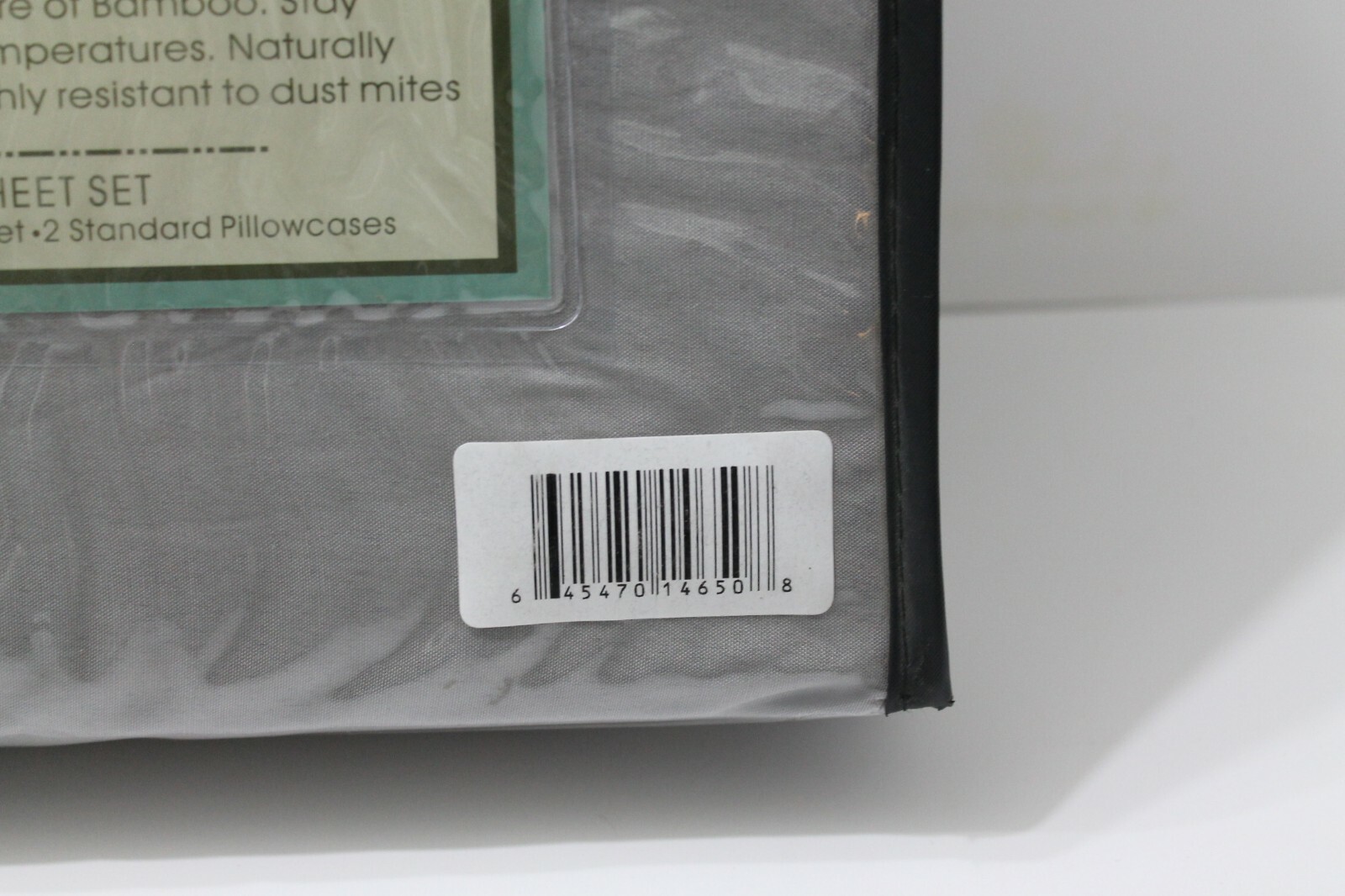ECO SHEETS 4 Piece Bamboo Rich FULL Size Sheet Set with 220 Thread Count Grey