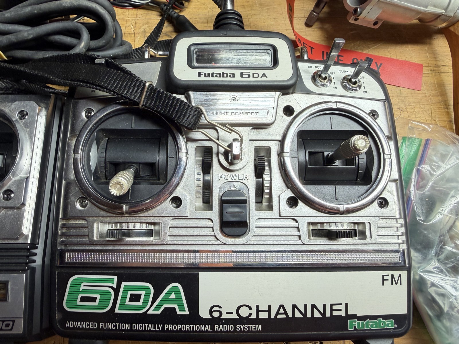RC Airplane Radio Transmitters – (1) Futaba 6DA and (1) ower Hobbies System 3000