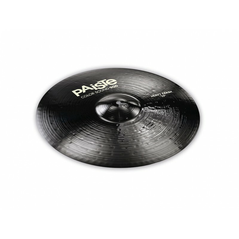 Paiste Color Sound 900 Black 17" Heavy Crash Cymbal/New/Model # CY0001912817