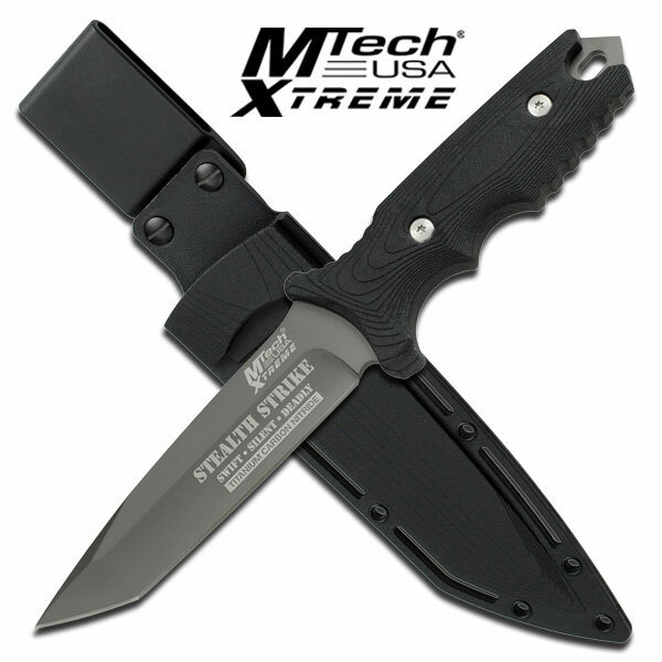 MTech USA XTREME MX-8071 Tactical FIXED BLADE KNIFE 10" OVERALL NIB