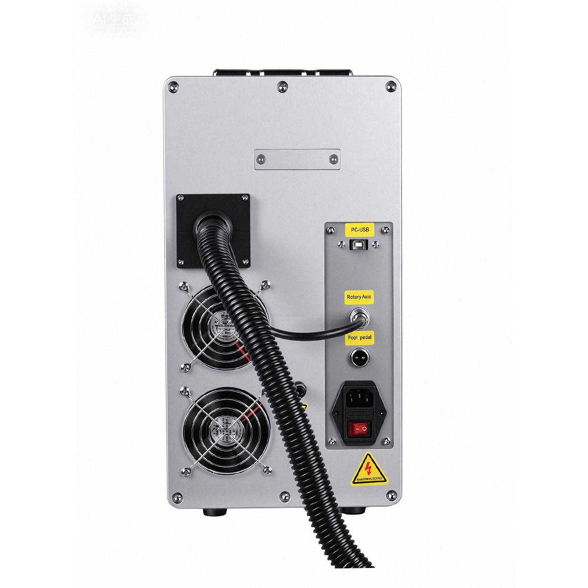2.5D 200W JPT M7 Mopa Fiber Laser Marking Machine Metal Deep Relief Engraving