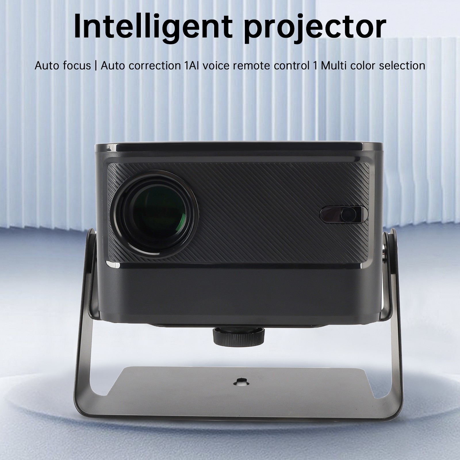🚀4K Projector Smart Android Projector Smart Voice Dual Frequency HD Projector