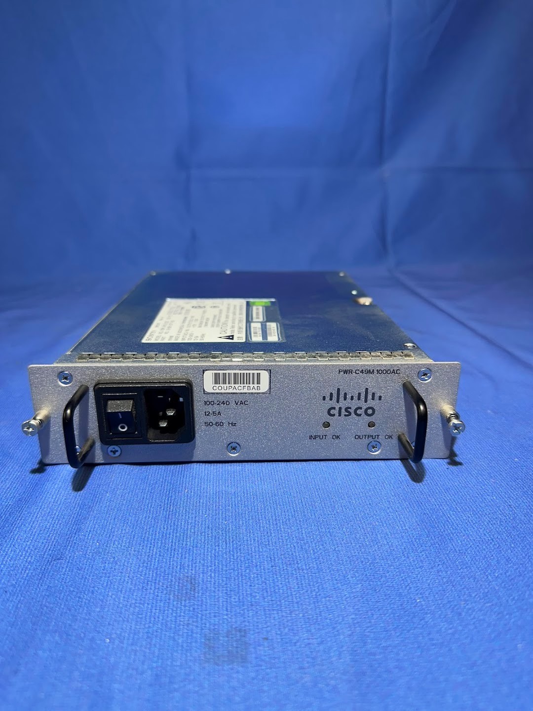 Cisco PWR-C49M-1000AC Catalyst 4900M 1000W AC Power Supply Module
