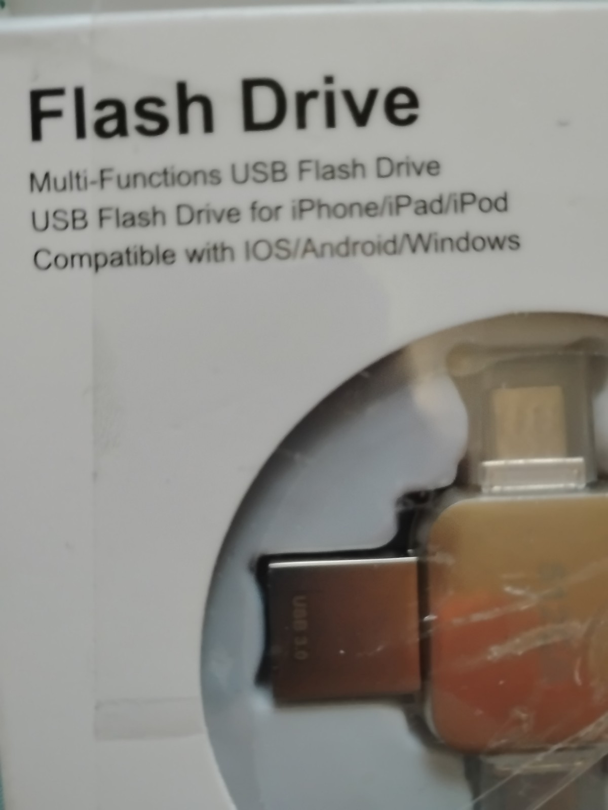 High Speed Flash Drive For iPhone Pad Or Android