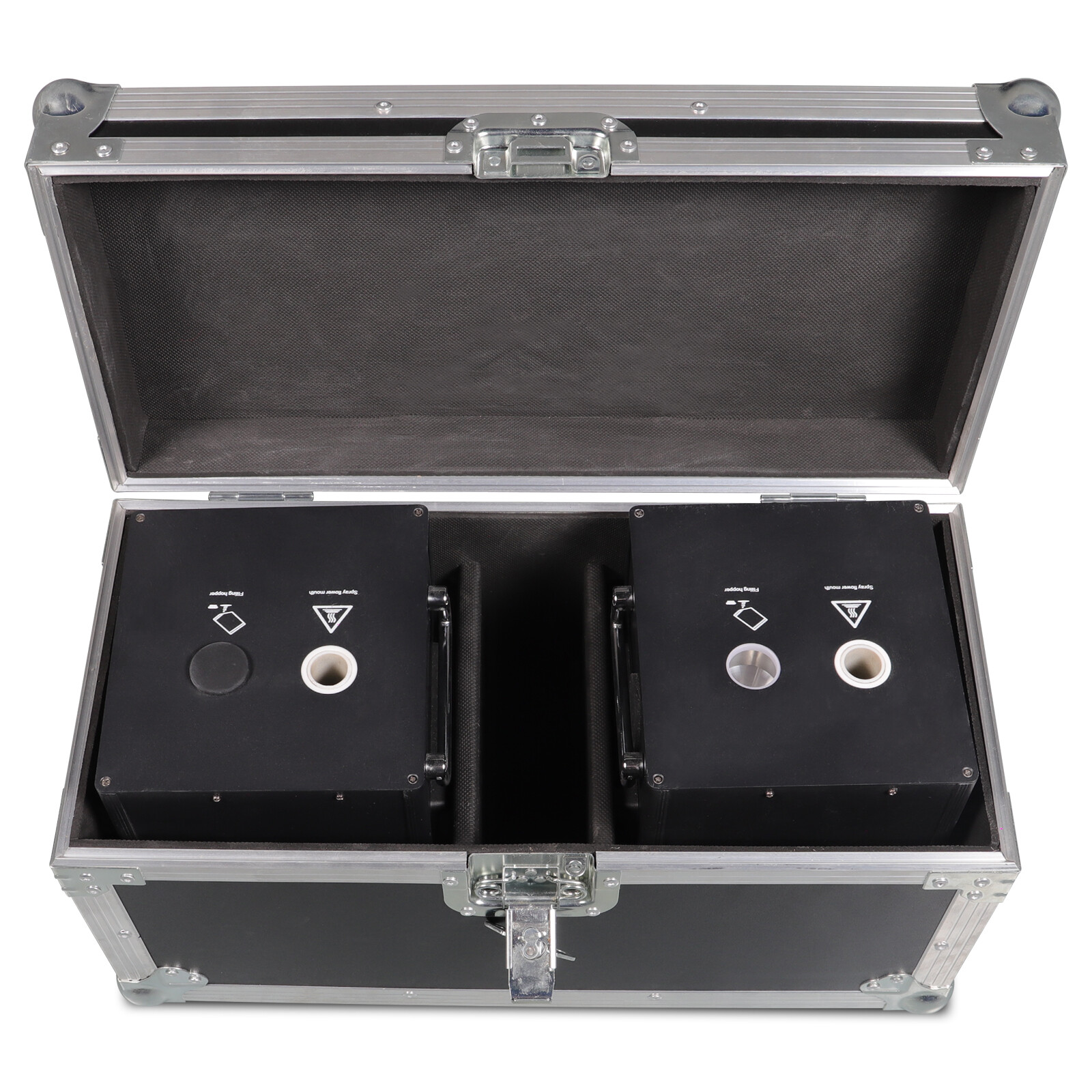 2PCS Cold Spark Machine 700W DMX Stage Firework Machine Wedding W/Flight Case US